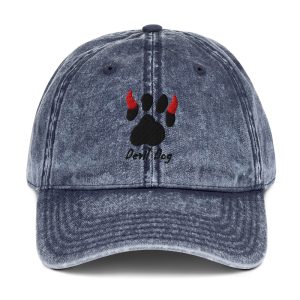 Vintage Cotton Twill Cap - Devil Dog
