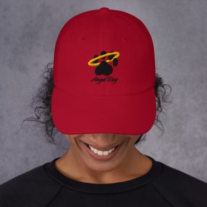 Dad hat for moms - Angel Dog